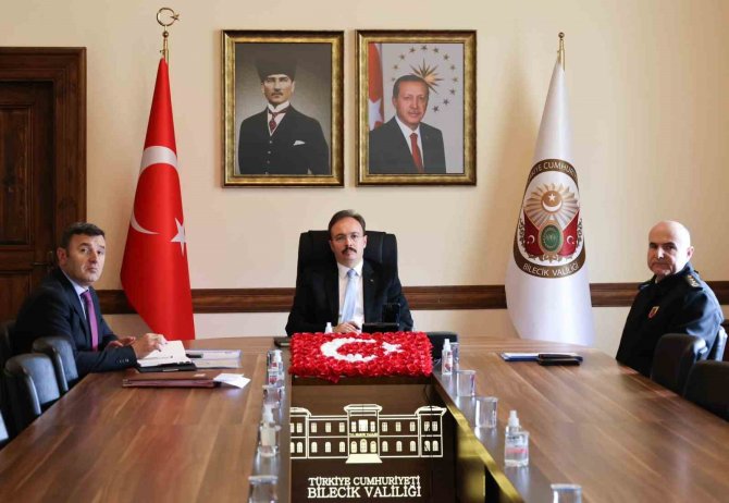 Vali Kızılkaya, İ̇çişleri Bakanı Süleyman Soylu İle Video Konferans Sistemiyle Görüştü
