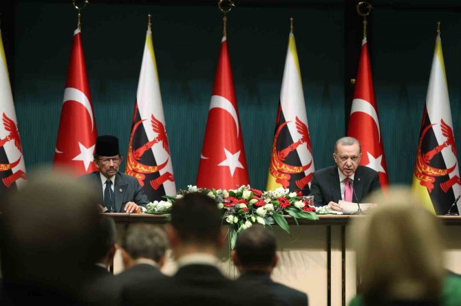 Cumhurbaşkanı Erdoğan’dan Brunei Darüsselam Sultanı Waddaulah’a Teşekkür