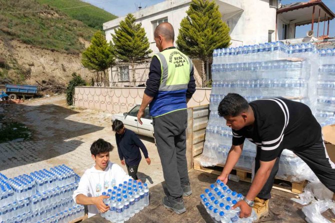Hataylı Depremzedelere Uludağ Suyu