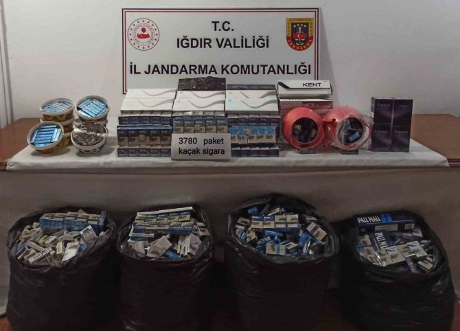 Iğdır’da Sigara Ve Akaryakıt Kaçakçılarına Operasyon
