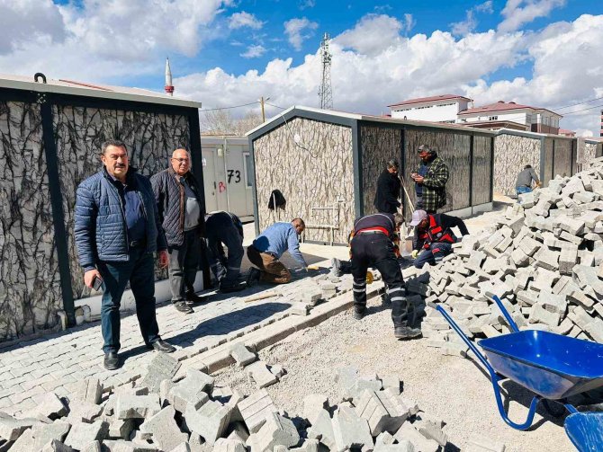 Elbistan’da Yapılacak Develi Konteyner Kenti İçin Çalışmalar Başladı