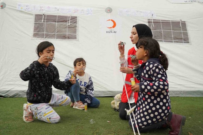 Kızılay’dan Afetzedelere Yönelik Psikososyal Destek