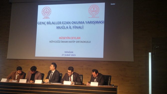 Köyceğizli Ceylan Okuduğu Ezan İle İl Üçüncüsü Oldu