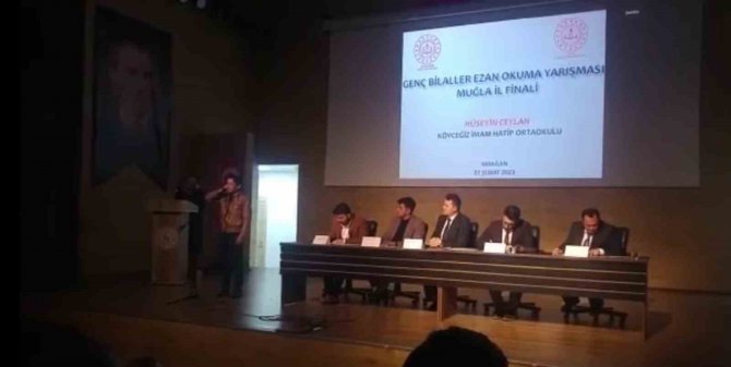 Köyceğizli Ceylan Okuduğu Ezan İle İl Üçüncüsü Oldu