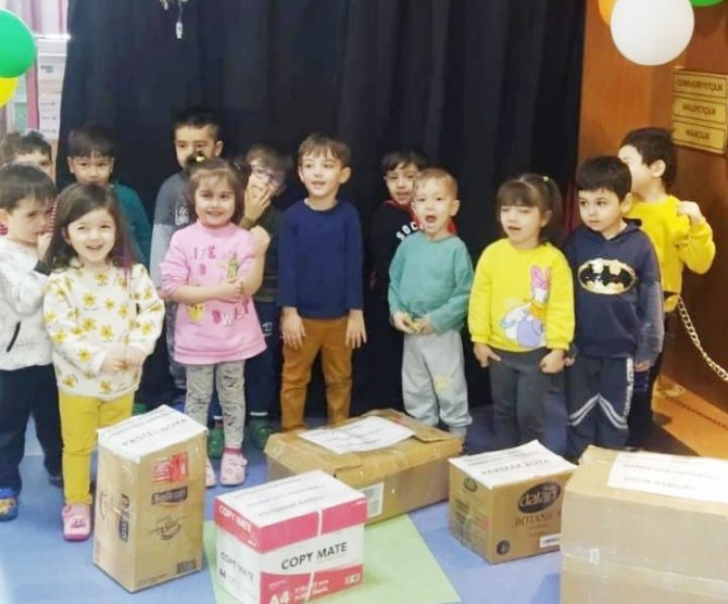 Tavşanlı Hande Gül Anaokulu’ndan Kampanya