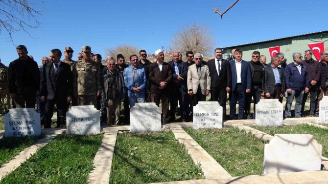 36 Yıl Önce Terör Örgütünün Şehit Ettiği 8 Sivil Törenle Anıldı