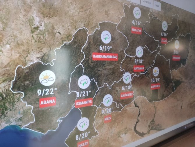 Deprem Bölgesinde Bu Hafta Yer Yer Yağış Görülecek