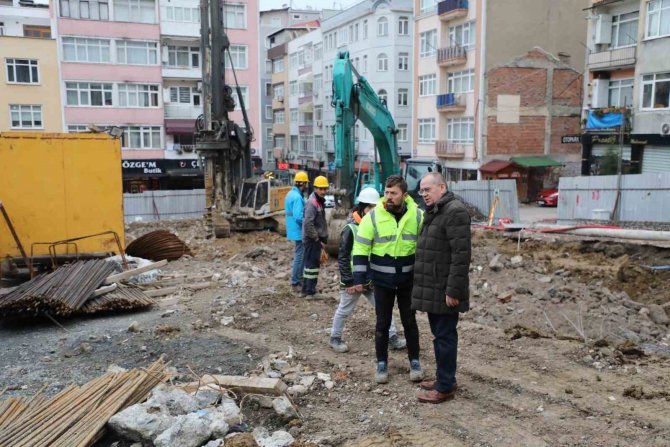 Samsun’da 2 Yeni Mekanik Katlı Otopark İnşaatı Sürüyor