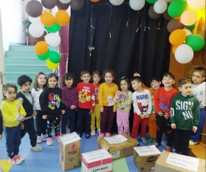 Tavşanlı Hande Gül Anaokulu’ndan Kampanya