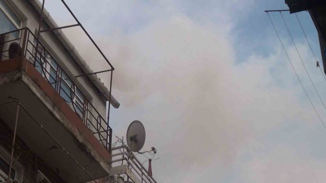 Bandırma’da Baca Yangını Mahalleliyi Korkuttu