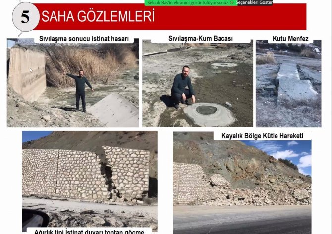 Barü’den Akademisyenler Deprem Bölgesindeki Yapısal Değişiklikleri Anlattı