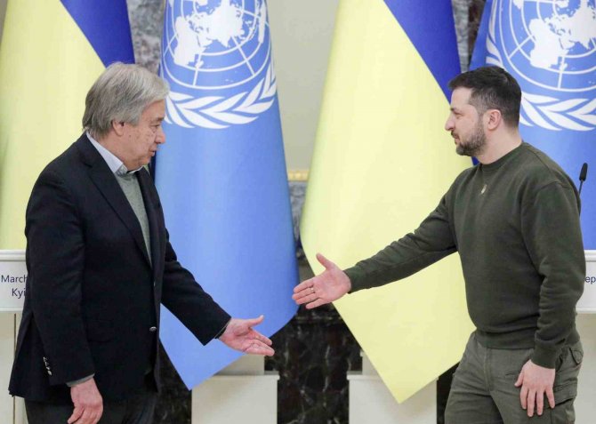 Bm Genel Sekreteri Guterres: "Karadeniz Tahıl Girişimi’nin Yenilenmesinin Kritik Öneme Sahip Olduğunun Altını Çiziyorum"