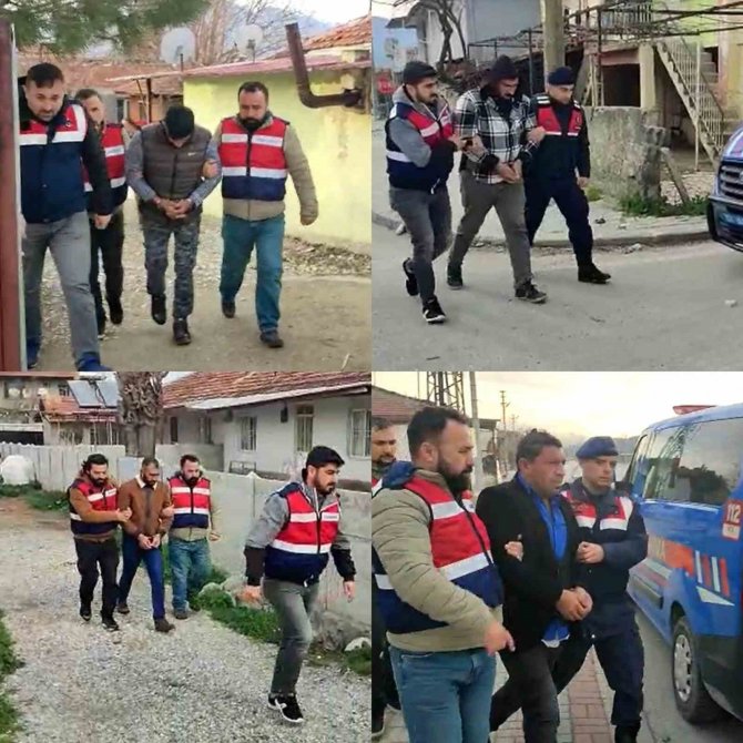 Evlerinde Yakalanan Hırsızlık Şebekesi Tutuklandı