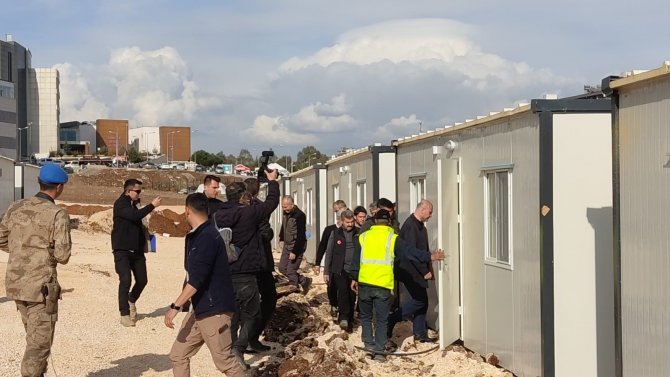 Bakan Soylu, Kırıkhan’da İncelemelerde Bulundu