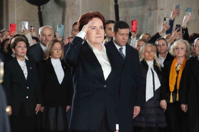 İ̇yi̇ Parti Lideri Akşener’in 8 Mart’ta İlk Durağı Anıtkabir Oldu