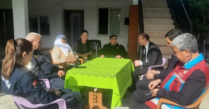 Köyceğiz’de Şehit Ailelerine Vefa Ziyareti