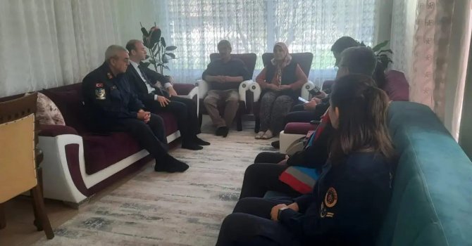 Köyceğiz’de Şehit Ailelerine Vefa Ziyareti