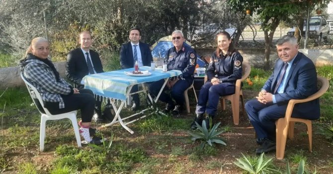 Köyceğiz’de Şehit Ailelerine Vefa Ziyareti