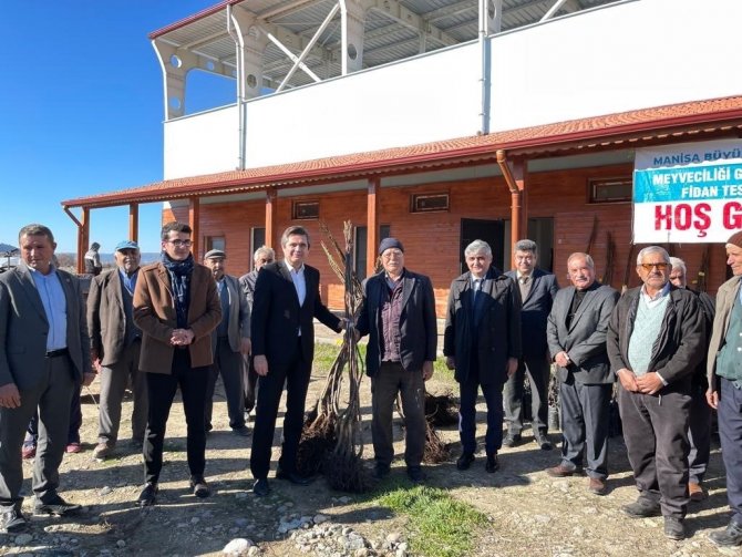 Manisalı Üreticiye 150 Bin Fidan Desteği