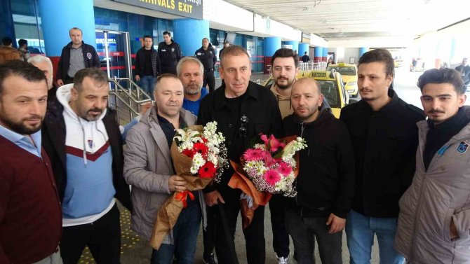 Abdullah Avcı, Vedalaşmak İçin Trabzon’a Geldi