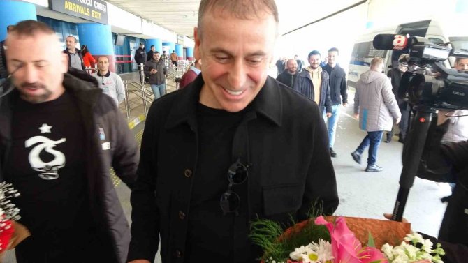 Abdullah Avcı, Vedalaşmak İçin Trabzon’a Geldi