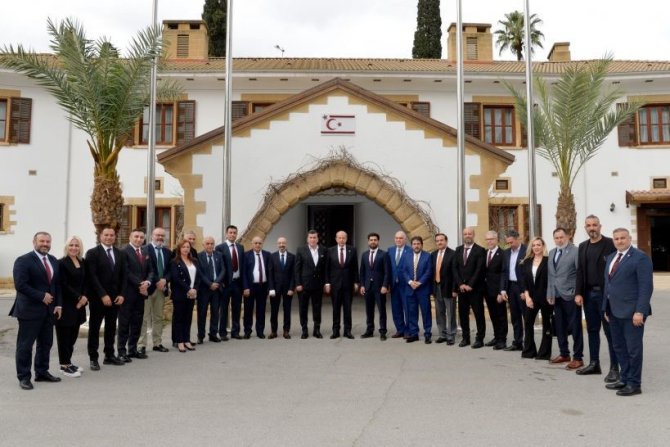 Tsyd’den Kktc Cumhurbaşkanı Ersin Tatar’a Ziyaret