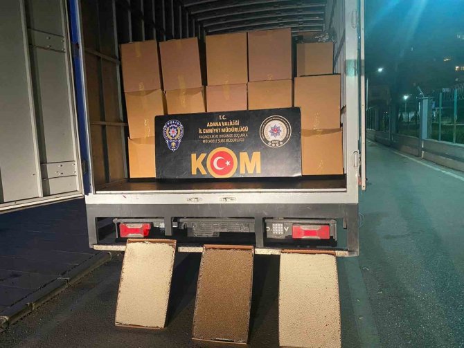 Milyonlarca Kaçak Makaron Ve Doldurulmuş Sigara Ele Geçirildi