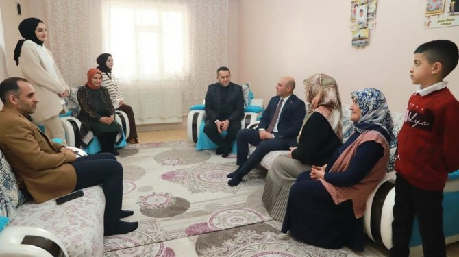 Doğubayazıt’ta Şehit Aileleri 8 Mart Dünya Kadınlar Günü’nde Yalnız Bırakılmadı