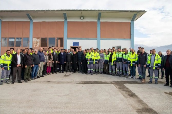Aksun, Park Ve Bahçeler Müdürlüğü Çalışanları İle Bir Araya Geldi