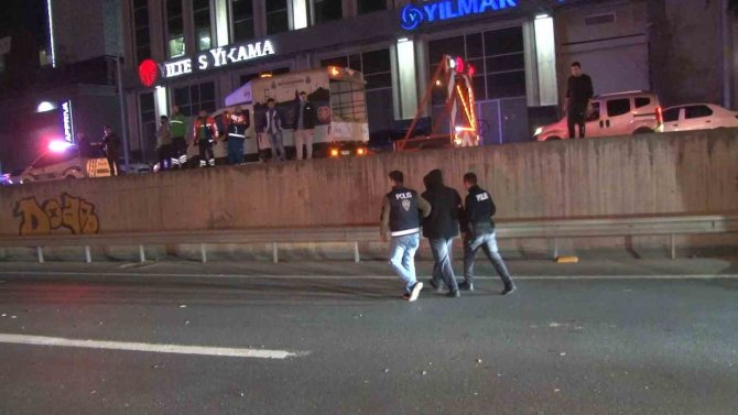 Basın Ekspres Yolunda Alkollü Tır Sürücüsü Dehşet Saçtı
