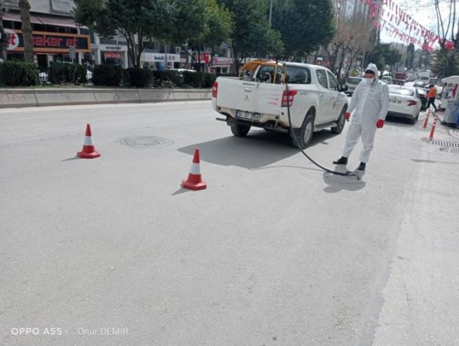 Bilecik Belediyesinden İlaçlama Çalışması