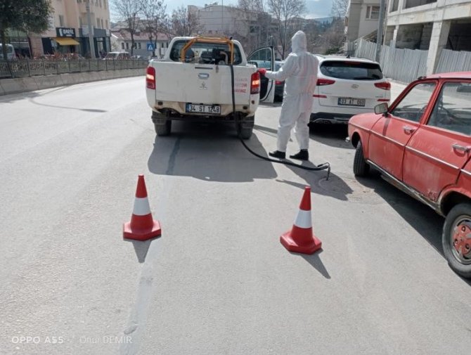 Bilecik Belediyesinden İlaçlama Çalışması
