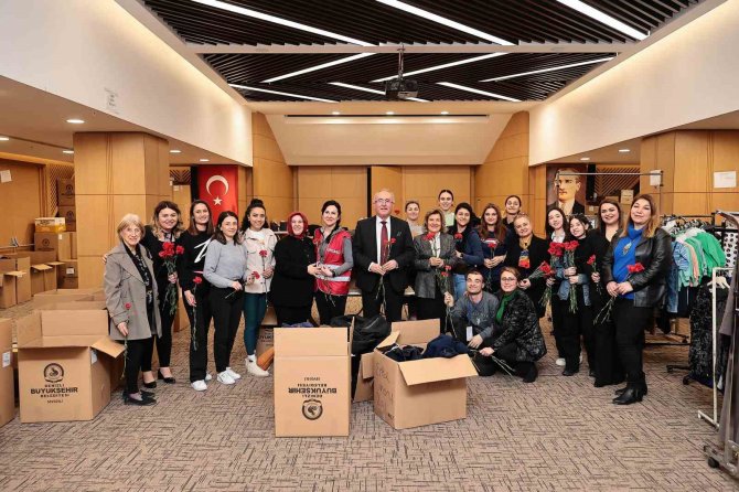 Denizli’de Misafir Edilen Depremzede Kadınlar Yalnız Bırakılmadı