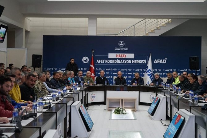 Başkan Sezer, Bakanlara Hatay’daki Çalışmalara İlişkin Bilgi Verdi