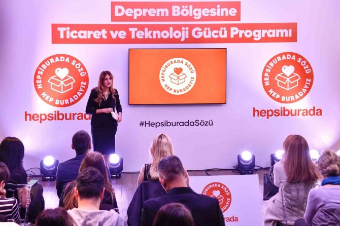 Hepsiburada’dan Depremzede İş Ortaklarına Uzun Vadeli Destek Sözü
