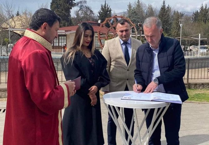 İ̇negöllü Çift Kahramanmaraş’ta Evlendi