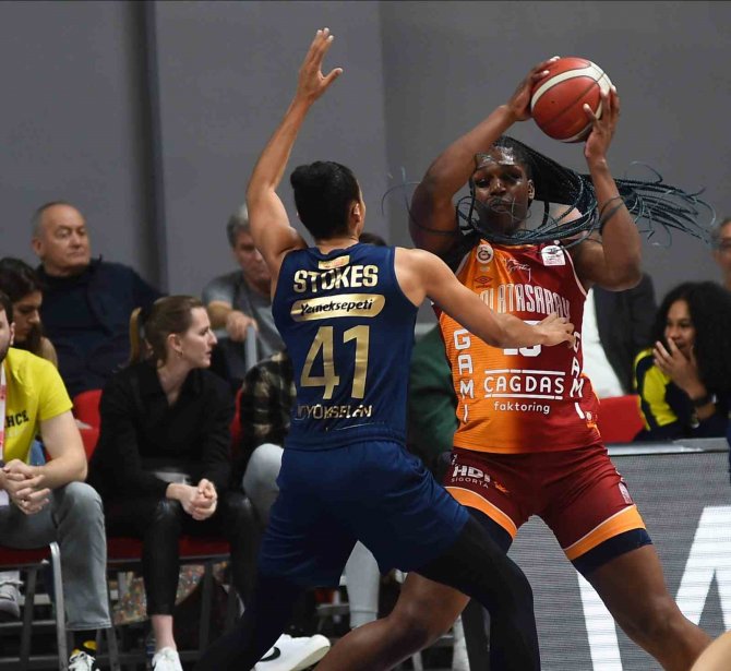 Ing Kadınlar Basketbol Süper Ligi: Galatasaray: 62 - Fenerbahçe: 80