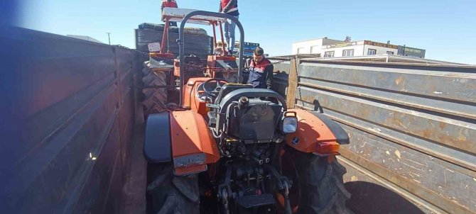 Isparta’da Çalınan Traktör Şanlıurfa’da Bulundu