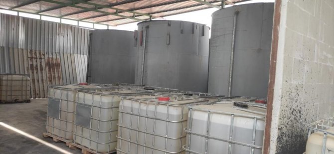 İ̇zmir’de Çiftliğe Kaçak Akaryakıt Baskını