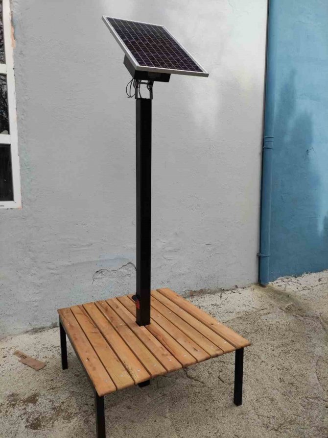 Meslek Liselerinden Mobil Aydınlatma Sistemi Üretimi