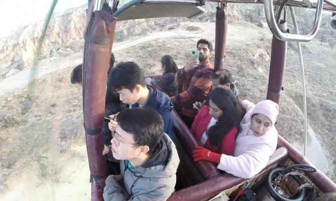 Kapadokya’yı 11 Bin 761 Kişi Kuş Bakışı İzledi