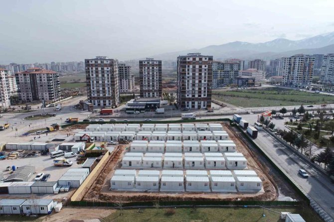 Malatya’da Konteyner Kentin İlk Etabı Tamamlandı