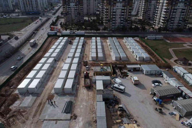 Malatya’da Konteyner Kentin İlk Etabı Tamamlandı
