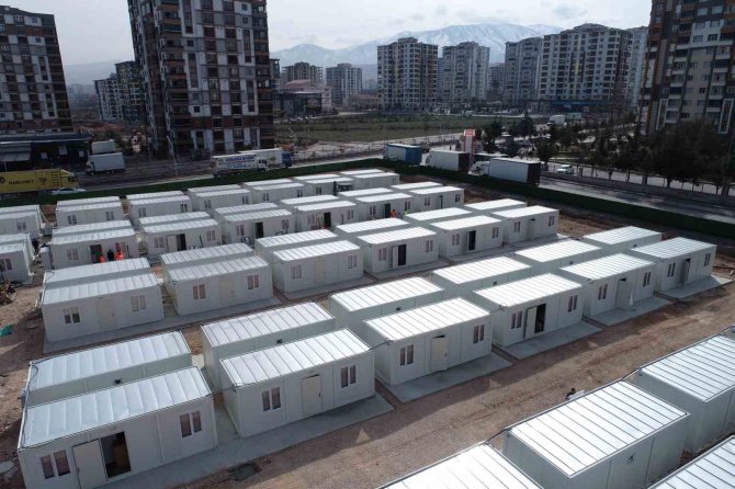 Malatya’da Konteyner Kentin İlk Etabı Tamamlandı