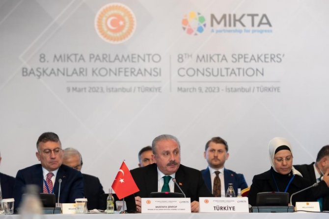 Mıkta 8. Parlamento Başkanları Konferansı Tbmm Başkanı Şentop’un Ev Sahipliğinde Başladı
