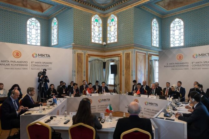 Mıkta 8. Parlamento Başkanları Konferansı Tbmm Başkanı Şentop’un Ev Sahipliğinde Başladı