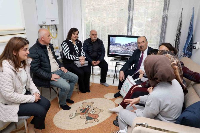 Başkan’dan Moral Ziyareti