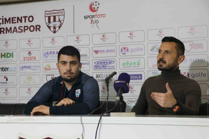 Bandırmaspor - Eyüpspor Maçın Ardından