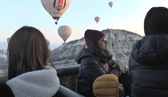 Kapadokya’yı 11 Bin 761 Kişi Kuş Bakışı İzledi