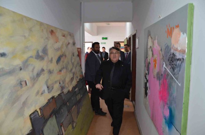Rektör Özölçer’den Birimlere Ziyaret